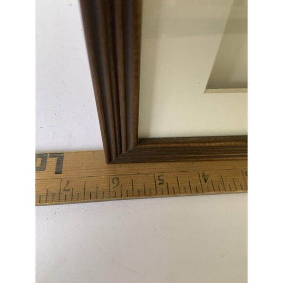 Sharon Nowlan Demdaco Bride & Groom Framed Picture 3D Wood Stone Wedding Bridal - Picture 10 of 10